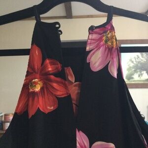 Above knee length A line dress